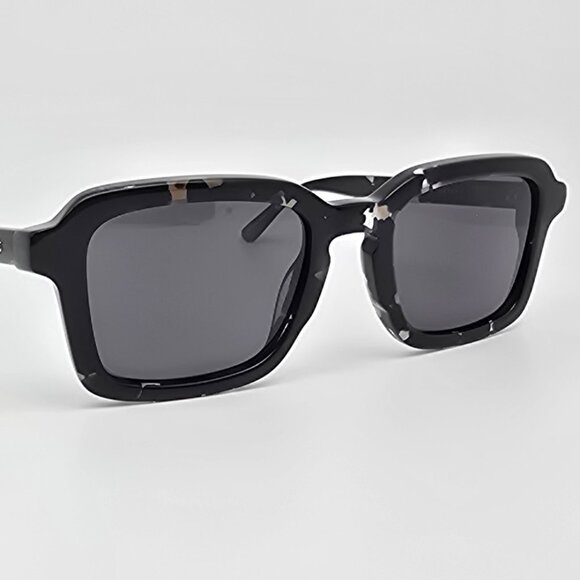 *SOLD*Crap Eyewear The Heavy Tropix Black Tortoise Frame Polarized Grey Sunglass - Picture 10 of 16
